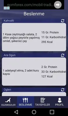 Fitness Antrenörüm android App screenshot 6